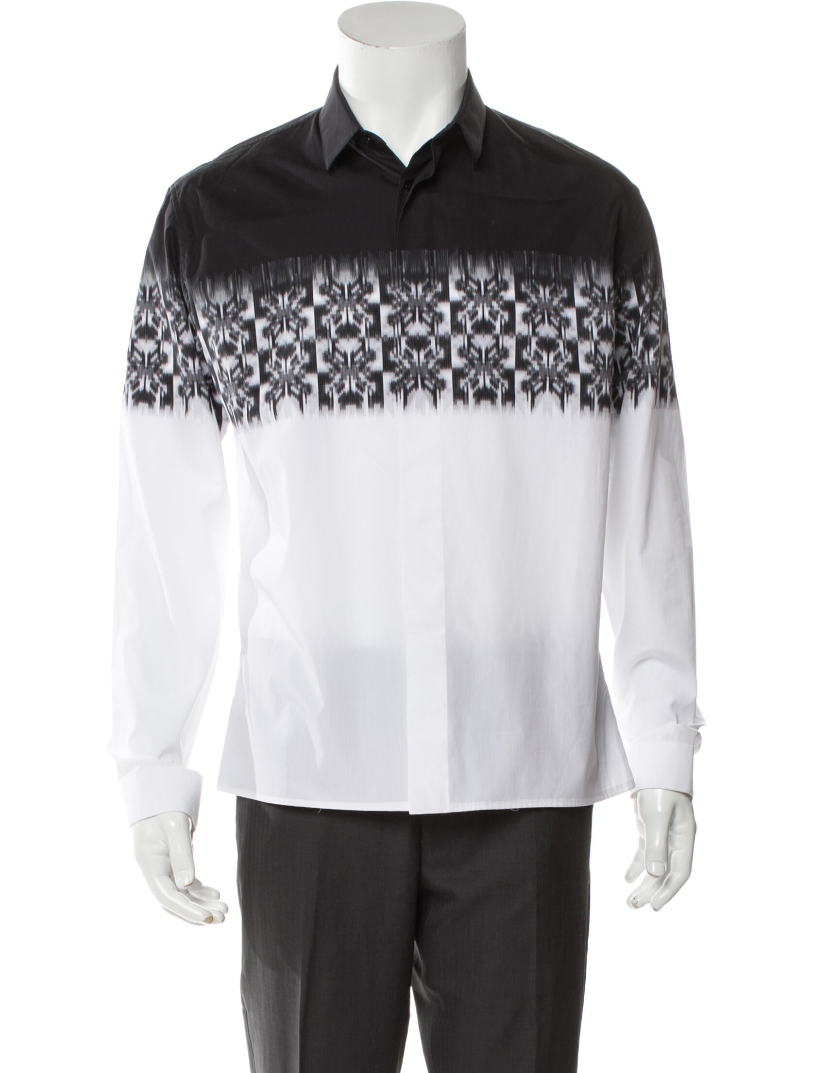 Dior Homme 2014 Printed Western Shirt